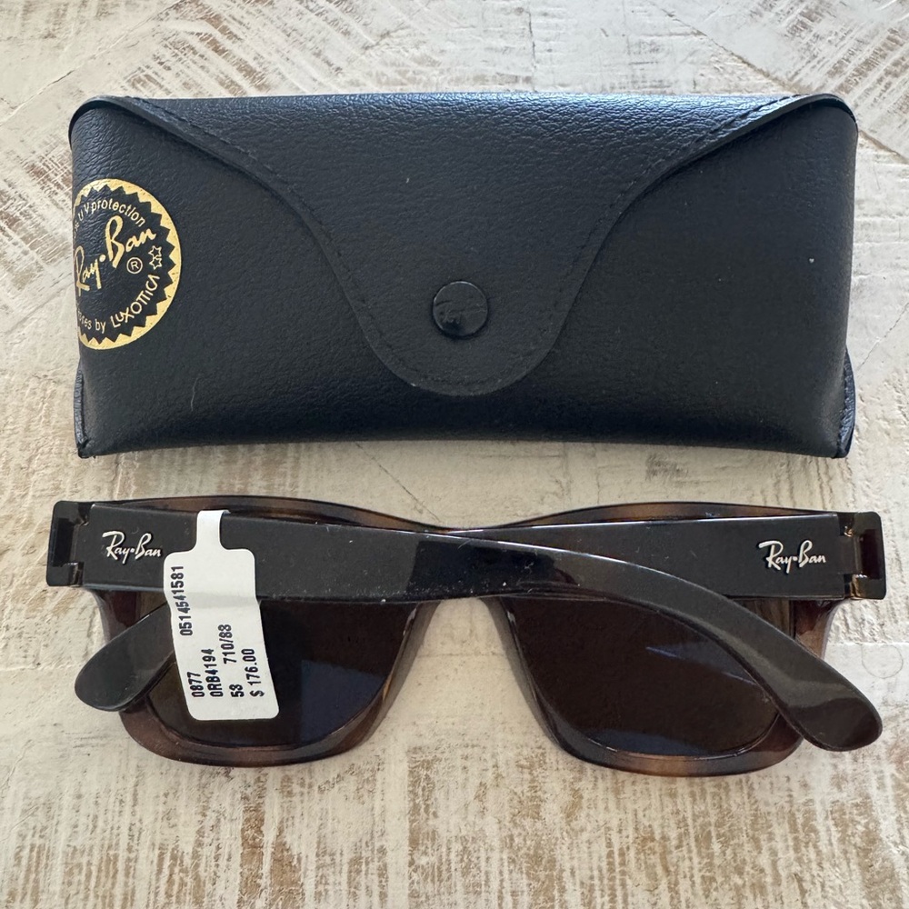 Ray-Ban Tortoise Shell Sunglasses - Picture 6 of 10